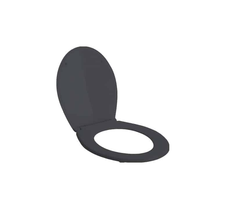 Toilet Seat with lid black