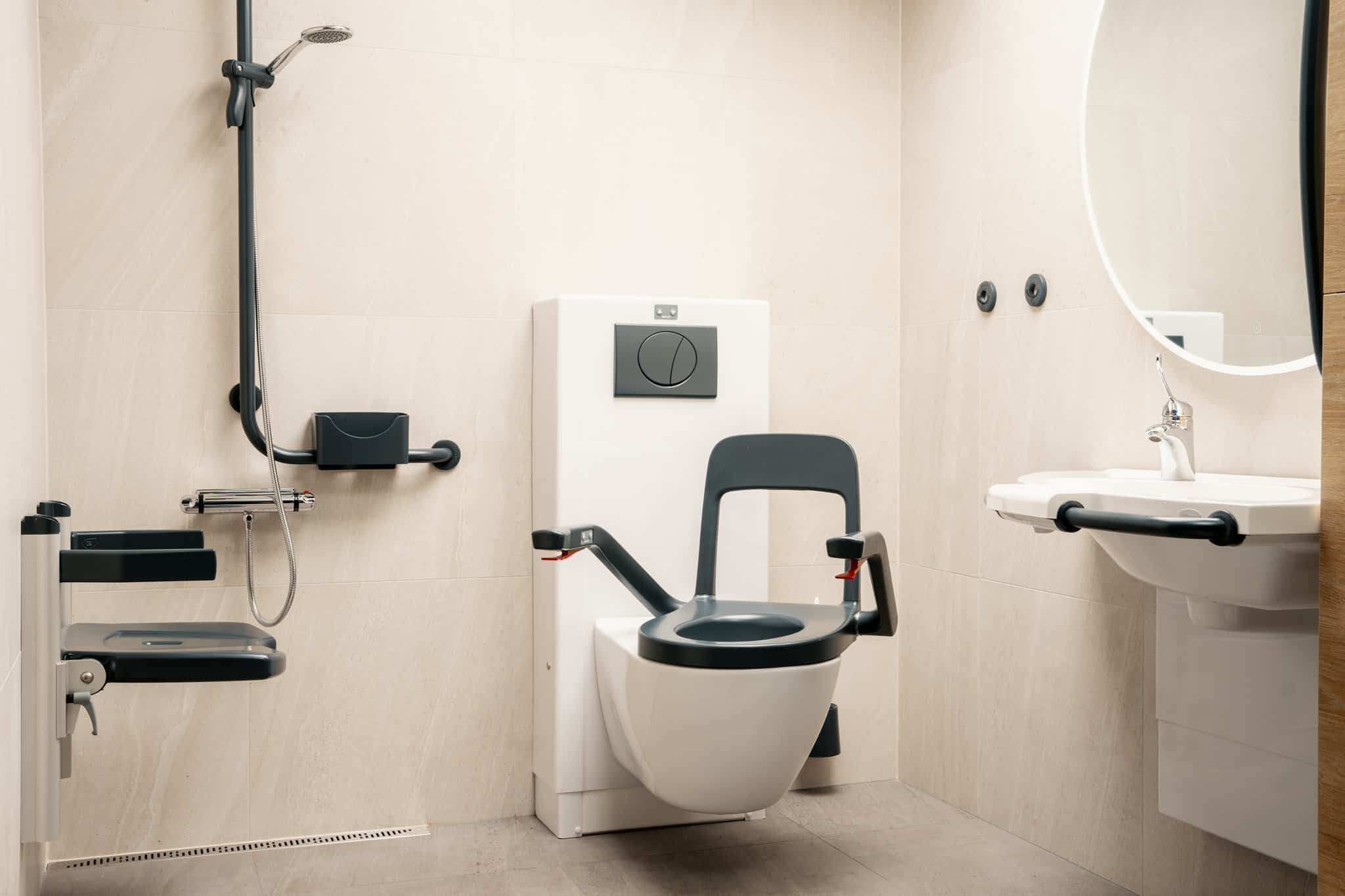 Duschsitz für das Badezimmer